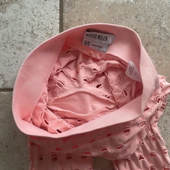 MAISIE WILEN Perforated Leggings Pink - Picture 15 of 16